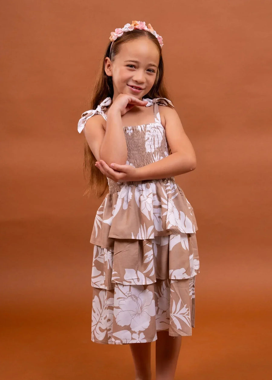 Robe petite fille Heilani polynésienne Bamboo Kultur
