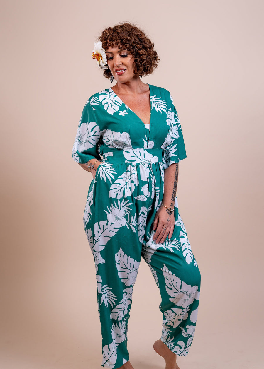 Combi-pantalon Tahia femme polynésienne Bamboo Kultur