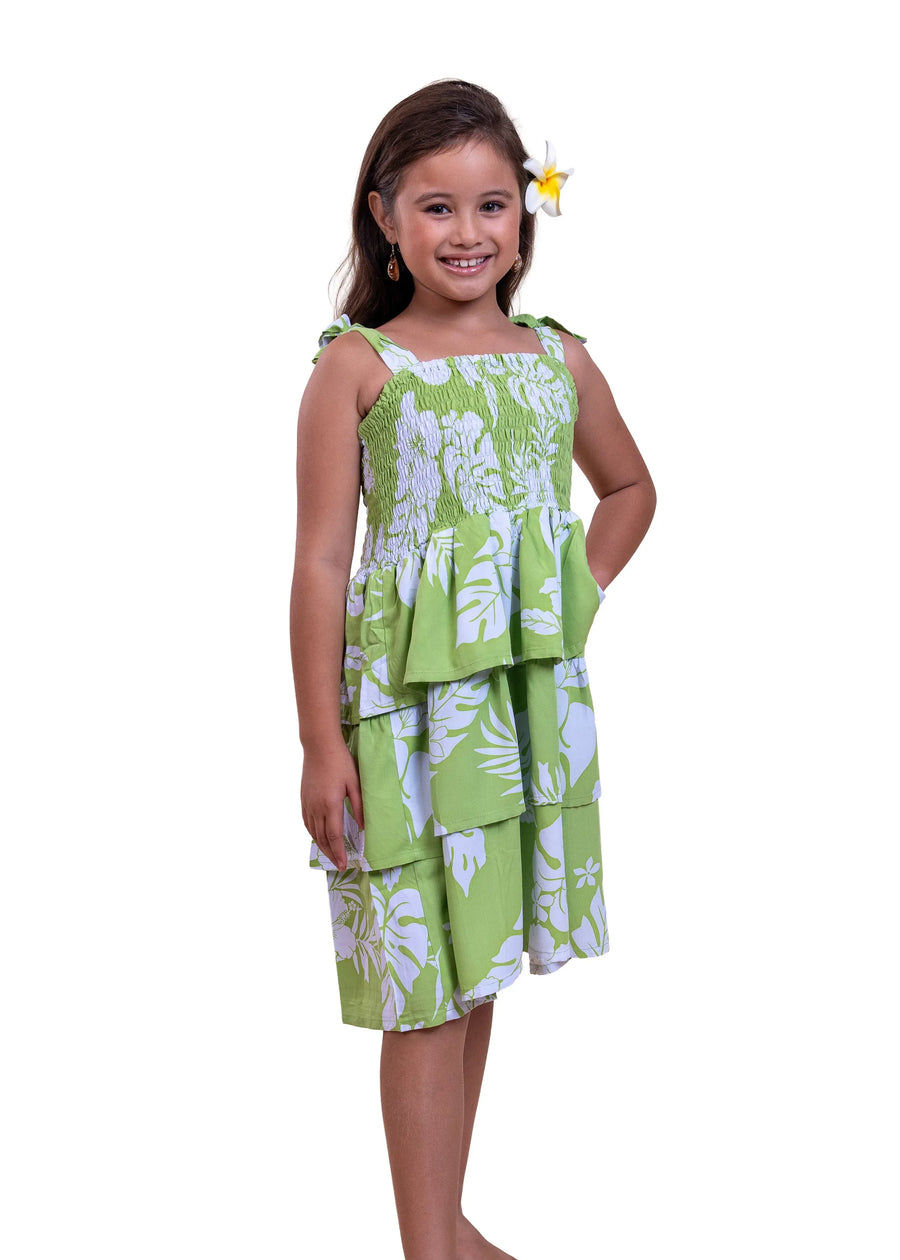 Robe petite fille Heilani polynésienne Bamboo Kultur