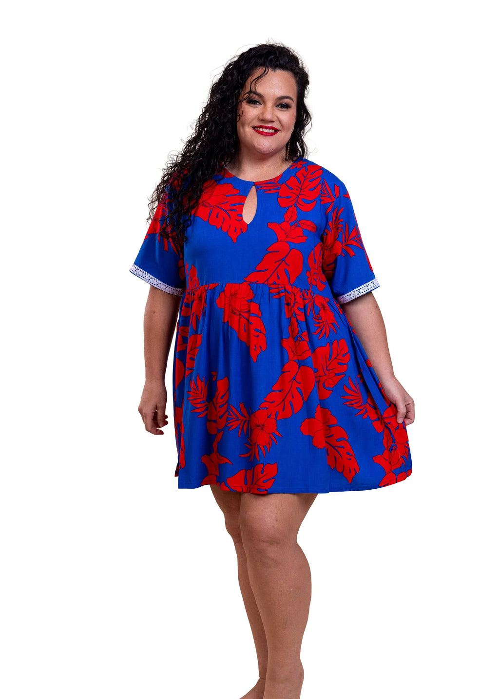 Robe Maia courte femme polynésienne Bamboo Kultur