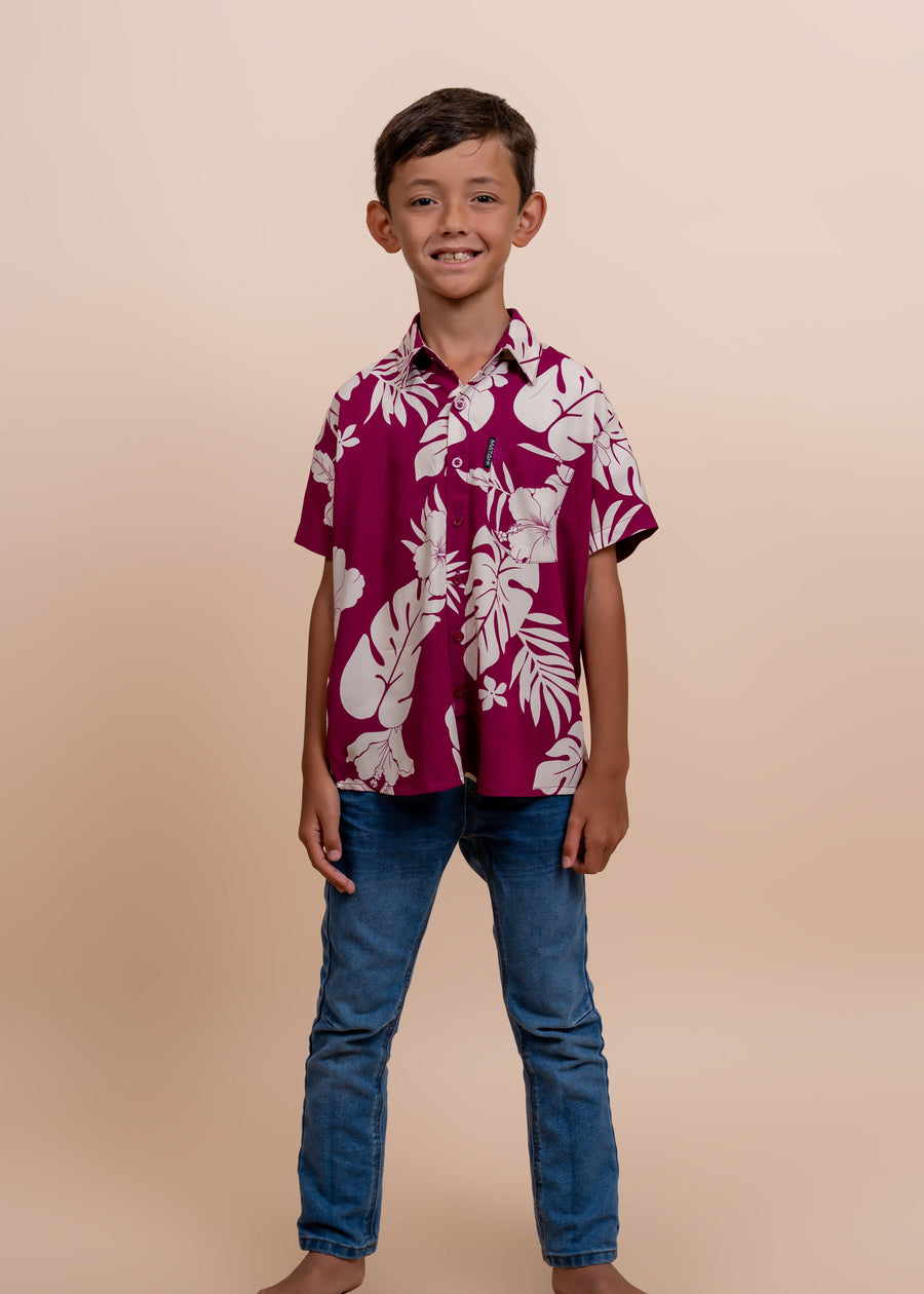 Camisa de niño pequeño